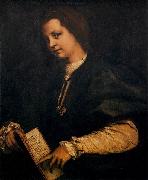 Andrea del Sarto Portrait of a Lady with a Book Sweden oil painting artist
